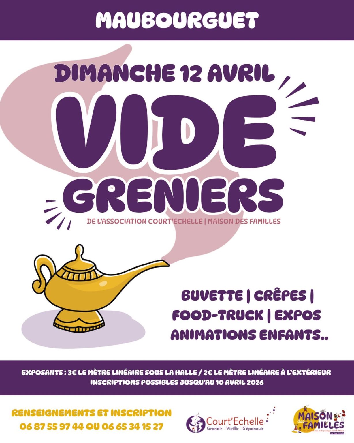 Vide grenier Maison des Familles - Ville de Maubourguet